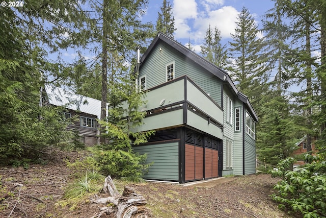 view of rear view of house