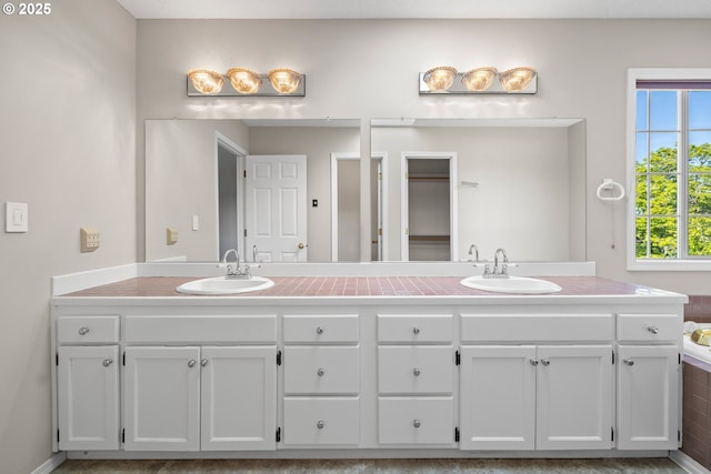 5393 SW Wichita St, Tualatin, OR 97062 - bathroom with plenty of natural light and double vanity
