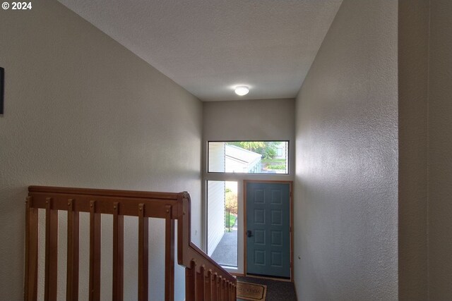 view of foyer entrance