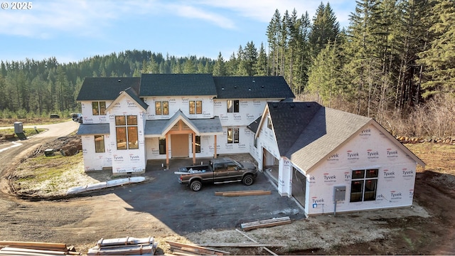 view of property under construction