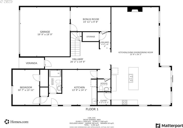 view of layout