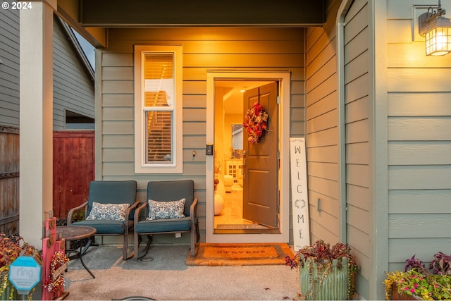 view of property entrance