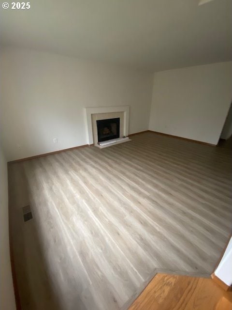 view of unfurnished living room