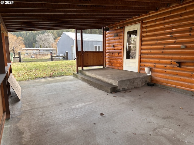 view of patio / terrace