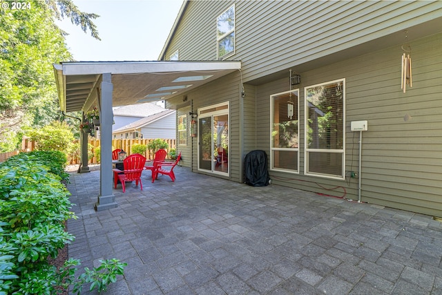 view of patio