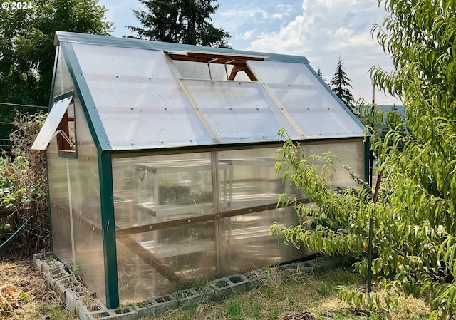 view of greenhouse