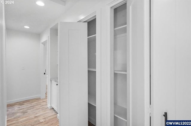 view of closet