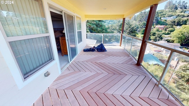 view of deck