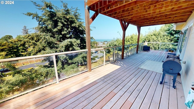 view of deck