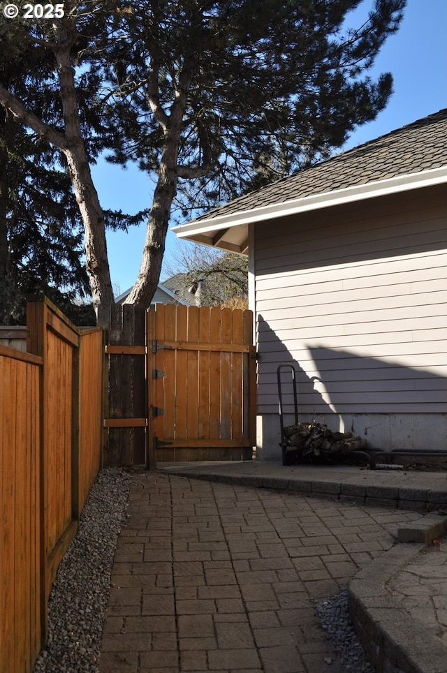 10420 SW 153rd Ave, Beaverton, OR 97007 - view of patio / terrace featuring a gate