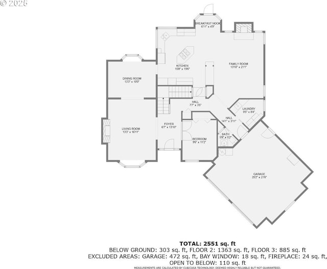 10420 SW 153rd Ave, Beaverton, OR 97007 - home floor plan