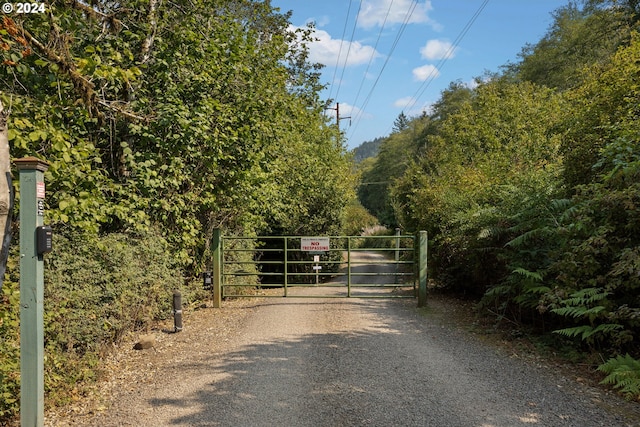 view of gate