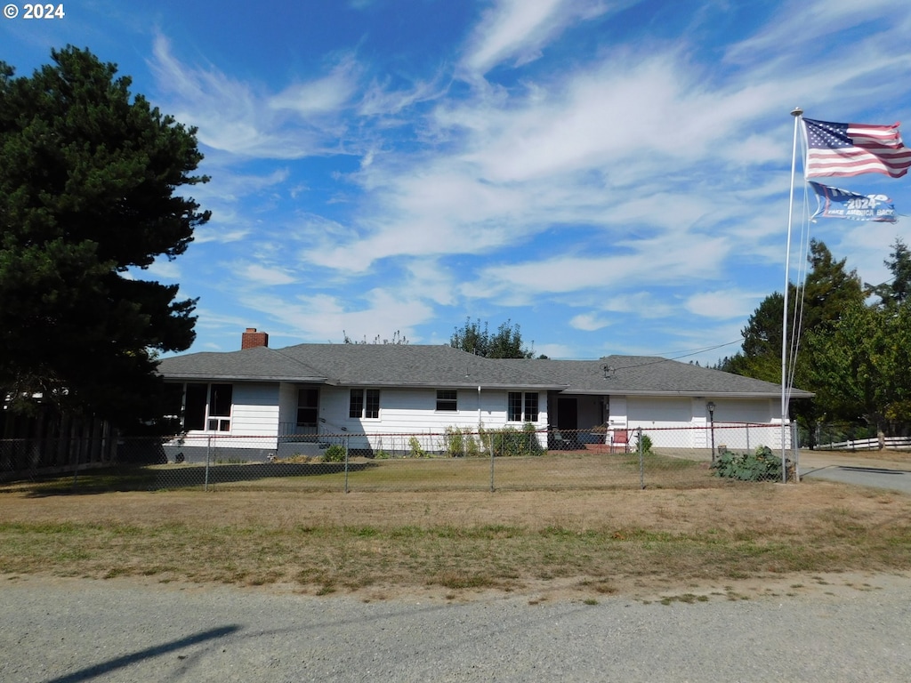 view of ranch-style home