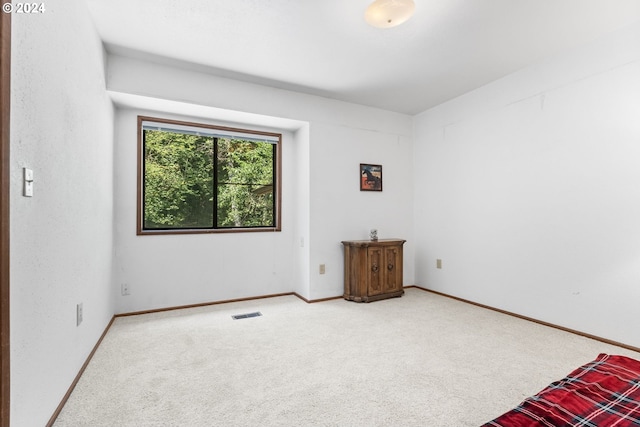 empty room featuring carpet