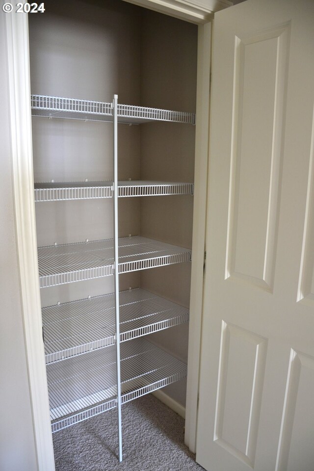 view of pantry