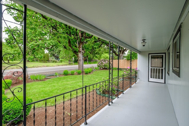 view of patio