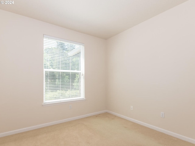 empty room with carpet flooring