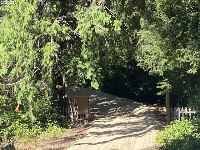 view of road