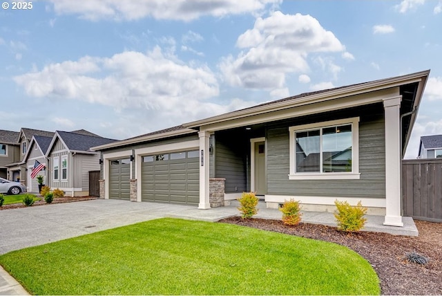 3818 S 44th Ln, Ridgefield, WA 98642 - view of front of property featuring driveway, a garage, and a residential view