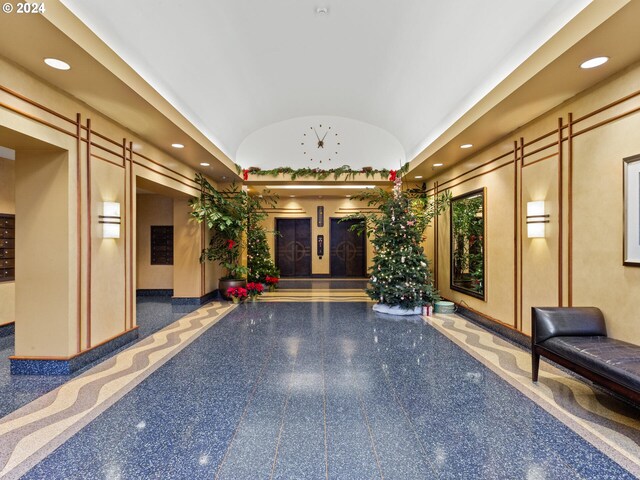 view of community lobby