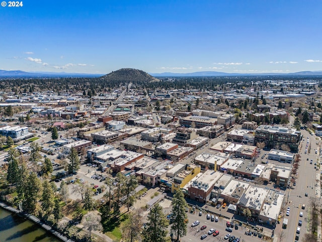 1506 NW Awbrey Rd, Bend, OR 97703 - drone / aerial view with a mountain view