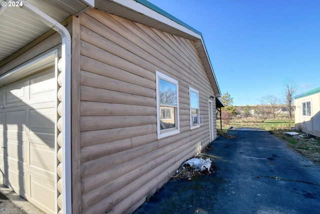 view of side of property