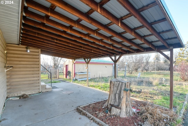 view of patio