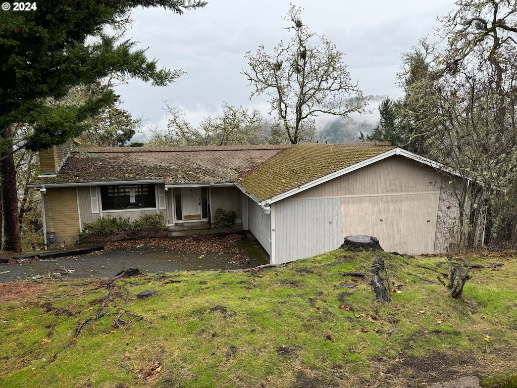 view of ranch-style home