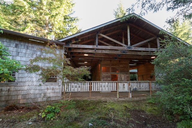 89464 Sunny Loop Ln, Bandon, OR 97411 - back of property