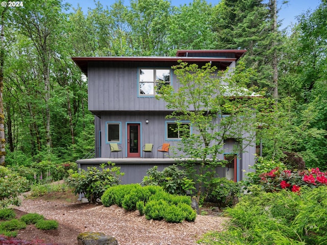 6733 NW Cornell Rd, Portland, OR 97229 - view of rear view of property