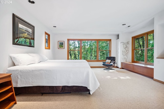 6733 NW Cornell Rd, Portland, OR 97229 - carpeted bedroom featuring baseboards and recessed lighting