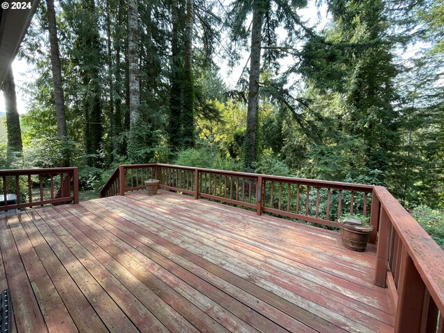 87535 Tiernan Rd, Mapleton, OR 97453 - view of deck