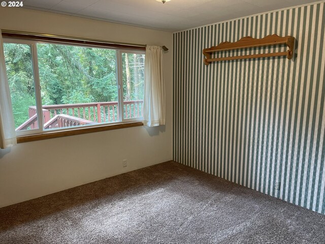 87535 Tiernan Rd, Mapleton, OR 97453 - spare room with carpet