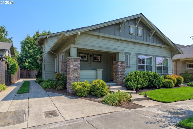 view of craftsman-style house