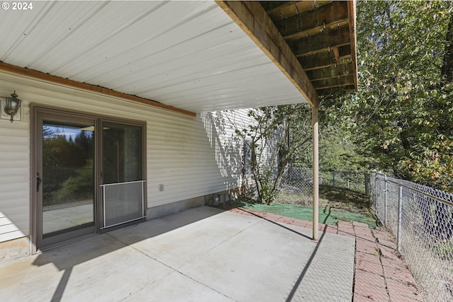 view of patio / terrace