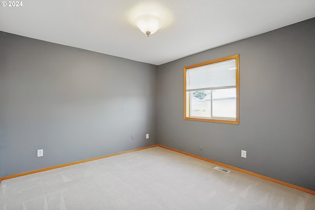 empty room with carpet floors