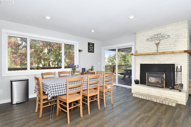 34603 SE Jarl Rd, Boring, OR 97009 - dining room featuring wood finished floors, recessed lighting, and baseboards
