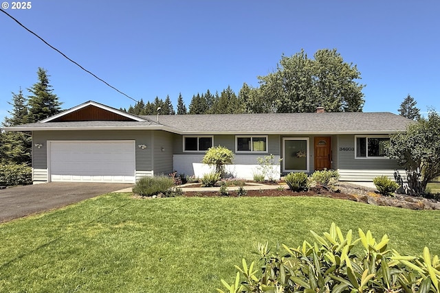 34603 SE Jarl Rd, Boring, OR 97009 - single story home featuring a front yard, driveway, and an attached garage