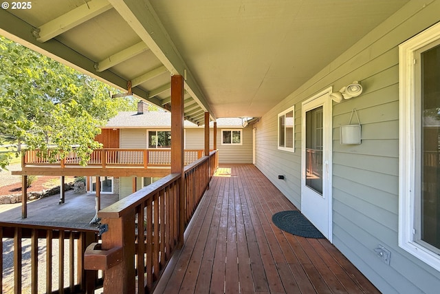 34603 SE Jarl Rd, Boring, OR 97009 - view of wooden deck