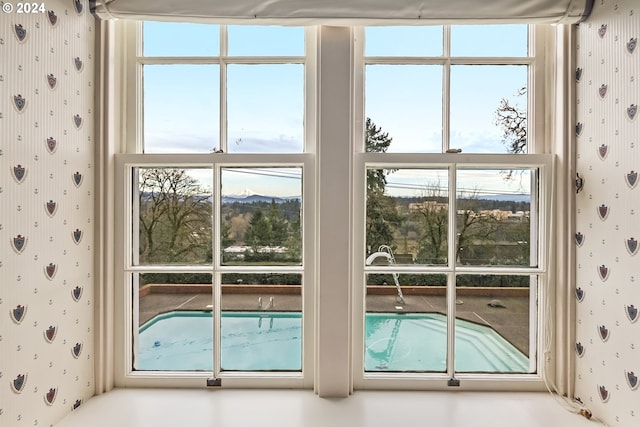 doorway featuring a wealth of natural light