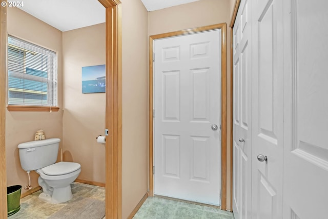 bathroom with toilet