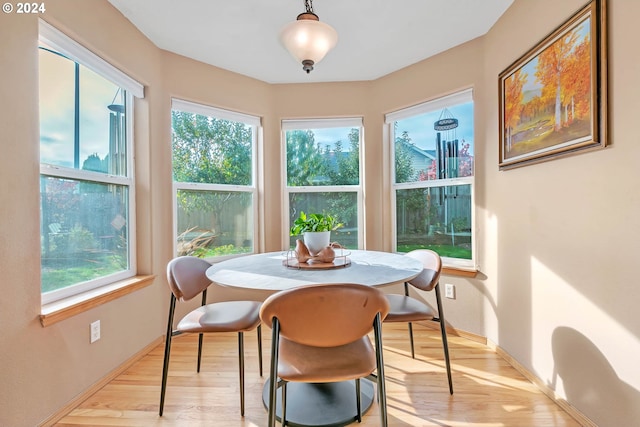 interior space with plenty of natural light