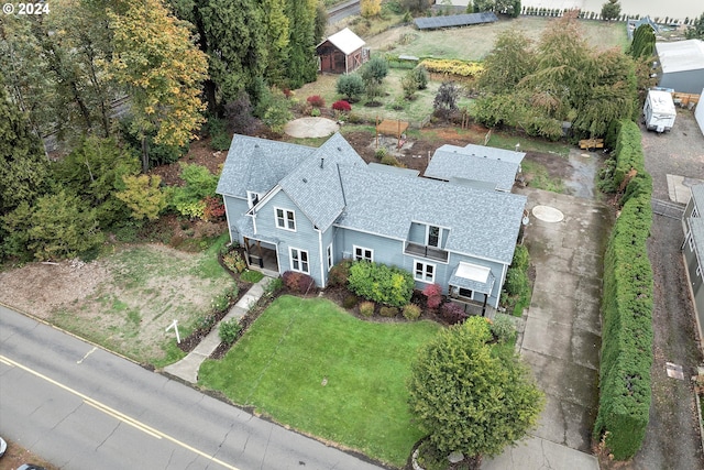 drone / aerial view
