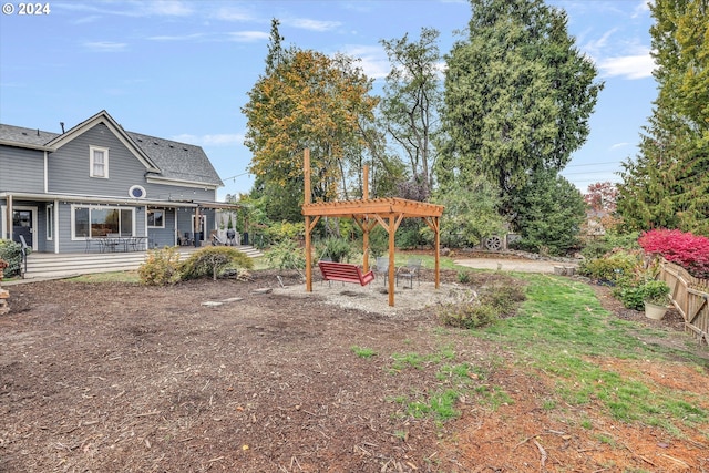 view of yard
