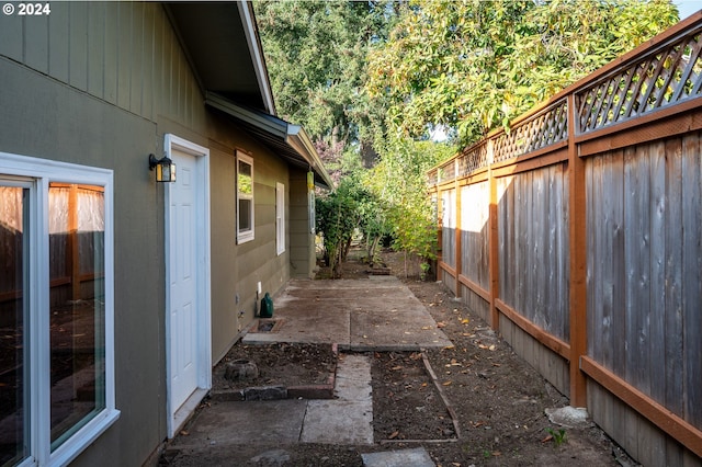 view of property exterior