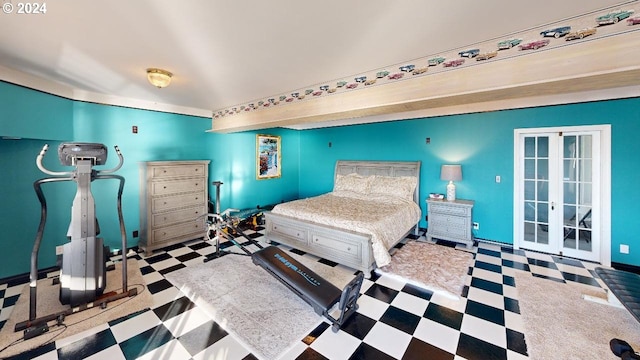 1545 Beach Ave, Brookings, OR 97415 - bedroom with french doors