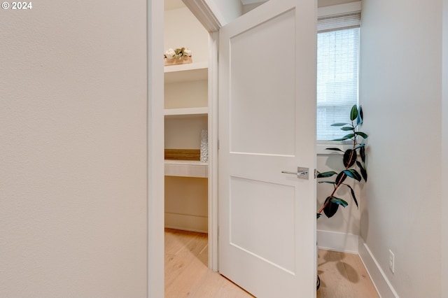 view of closet