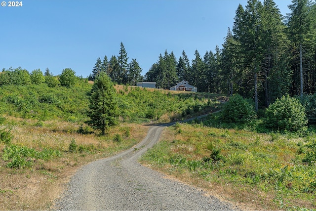 view of road