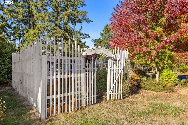 view of gate