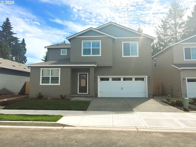 6011 NE 68th St, Vancouver, WA 98661 - view of front facade with a garage